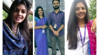 Fsiblog Latest Desi Sex MMS Tamil Girl Full Nude Fucking Until Cum On Face and Blowjob with Boss