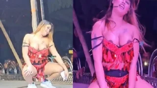 desitales2 com Indian village randi showing boobs and nude dancing on stage in public