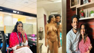 Fsiblog XXX Tamil Mallu IT Office girl Nude Sex with Boss Viral Leaked Selfie MMS