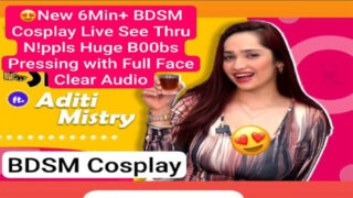 Aditi Mistry XXX Most Demanded New BDSM Cosplay Live Nude Nipples Huge Boobs